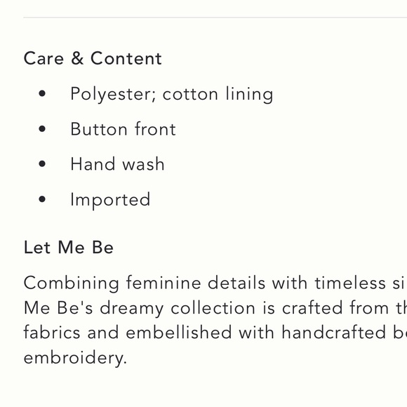 Anthropologie Let Me Be  V neck A-Line mini dress 👗 - Picture 6 of 6